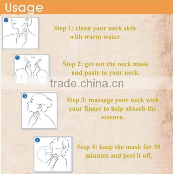 skin care,you can have your private label,Purple diamond collagen crystal neck mask