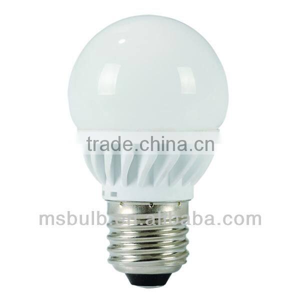 G50 E27 LED bulb 3W 260lm non-directional led globe lamp manufacturers