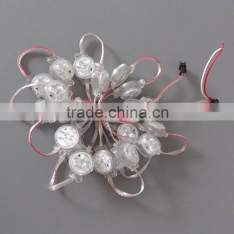 16mm 30mm milk cover WS2811 string LED pixel module light