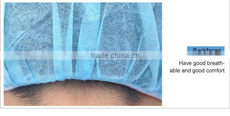 nonwoven nurse disposable medical bouffant surgical cap