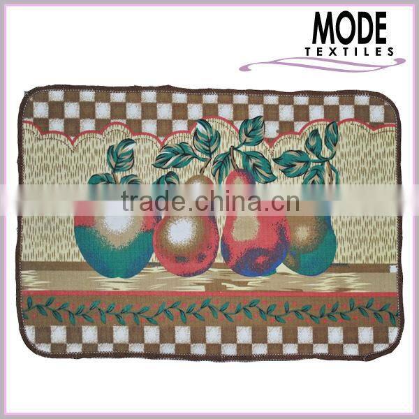 fruit design printed door mat with cheap price