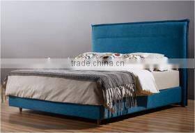 Chinese antique factory hot sell furniture fabric bed/modern fabric beds