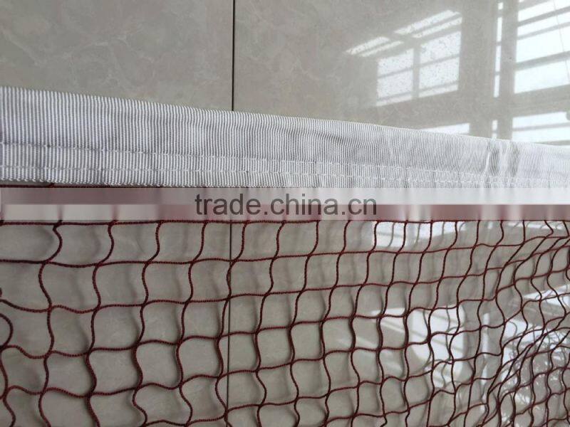 polypropylene badminton net,badminton net,indoor badminton net