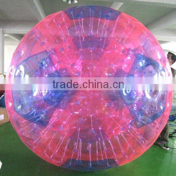 Human hamster ball, clear zorb ball