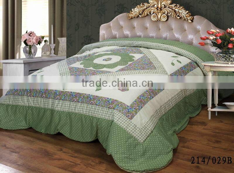 Quilted Patchwork Bedspread Only