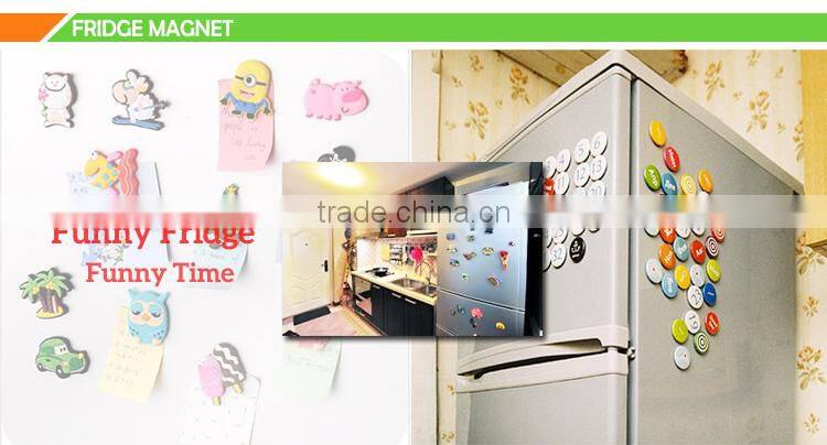 promotional custom souvenir pvc fridge magnet 3D fridge magnet