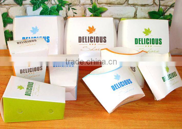 the newest design square Potato Chips Cup paper box Chips packaging box