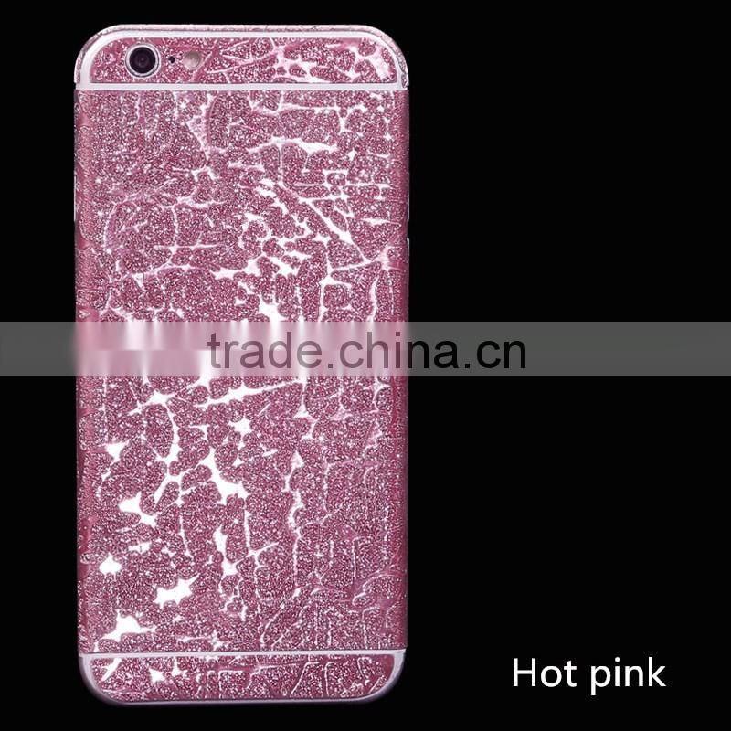 Hami Melon Texture Bling Bling Glitter Sticker Skin for iPhone 6 6s, Wholesale China