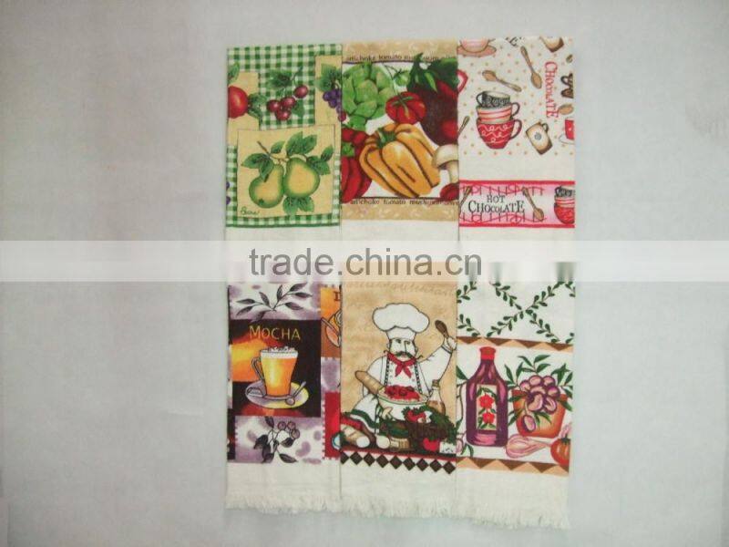 cotton printed kitchen towel/tea towel softextile puyang homemart wholesale made in China