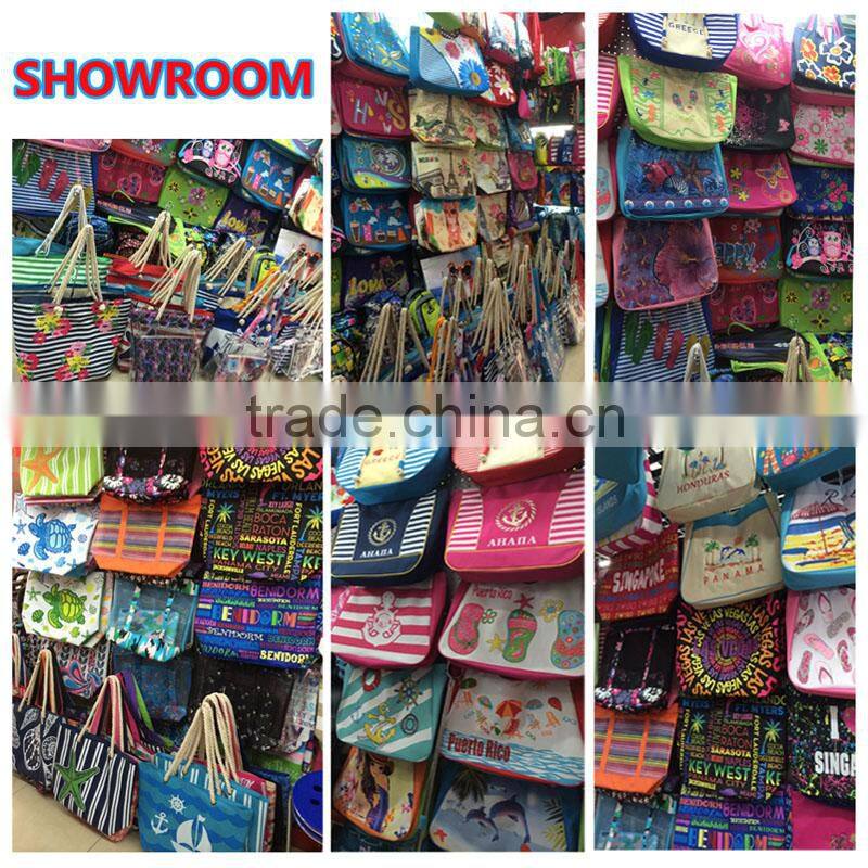 Newest collection wholesale fashion lady bag custom summer beach bag travel luggage bag