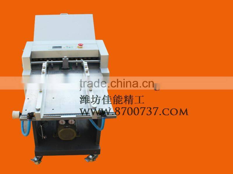 Professional folding machine for paper with imported bearing ZY380