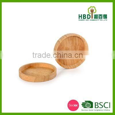 Bamboo lid for glass jar /bamboo canister lid/bamboo candle jar lid