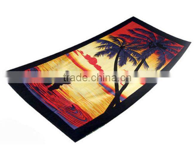 Blank extra large beach towel lounge chair cover