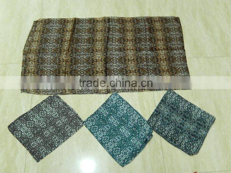fancy silk printed scarf 2016-2017