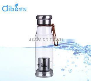 2016 hot sale tea infuser water bottle plastic water bottle