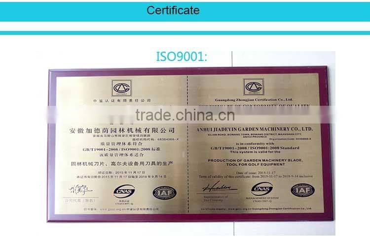 Jacobsen mower aerator slicing blades