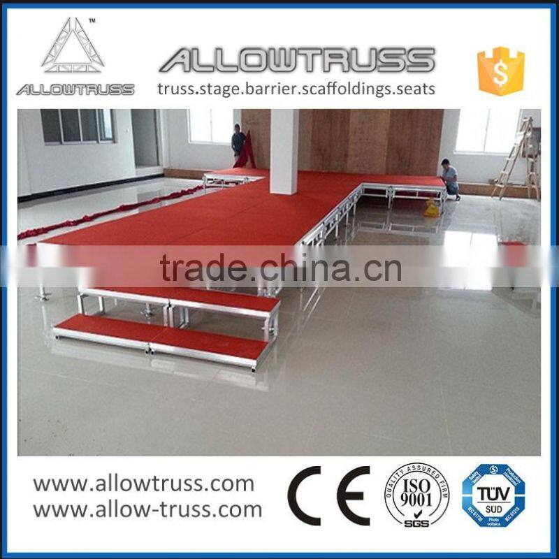 2015 Top quality assemble stage used exhibition stage
