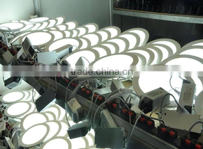 2016 new desigh round shape panel light 6W 9W led panel light with cool white