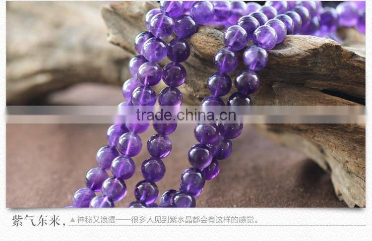 4mm 6mm 8mm 10mm 12mm wholesale price good quality natural amethyst gemstone