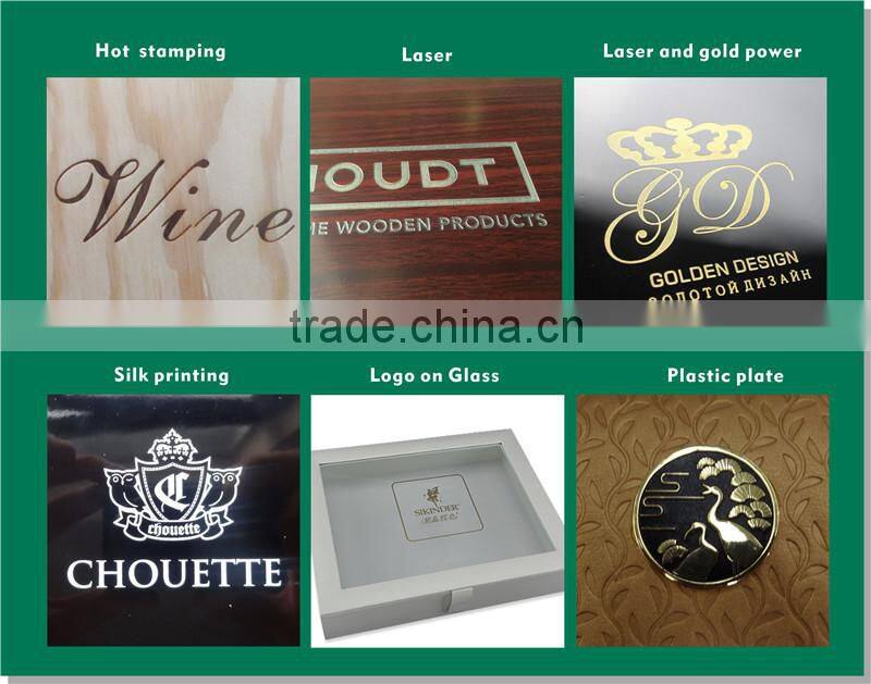 High End High Glossy Custom Printed Wood Boxes