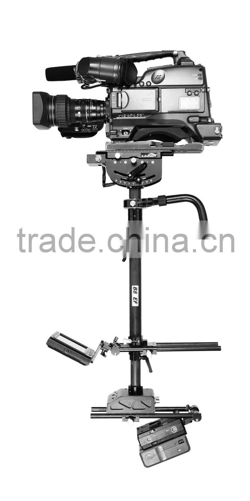 Hottest selling LAING merlin arms video flycam steadycam with power cable loading 6-16kg