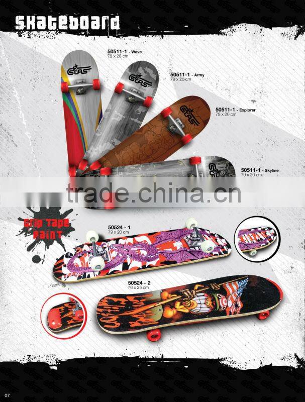 SUAS 9 ply China Maple SkateBoard