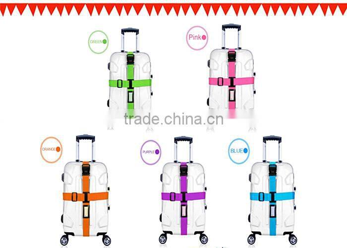 Travel bag custom adjustable luggage belt