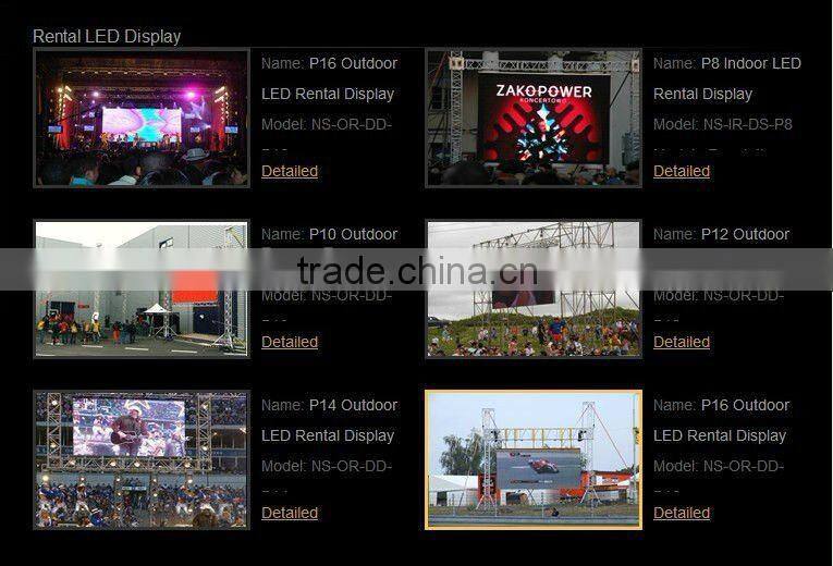 Shenzhen manufacturer HD led video wall P3.91 SMD die-casting aluminum led display screen for rental