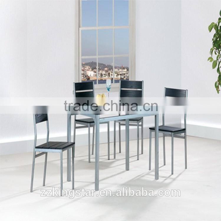metal folding dining set living room furniture metal wine table set