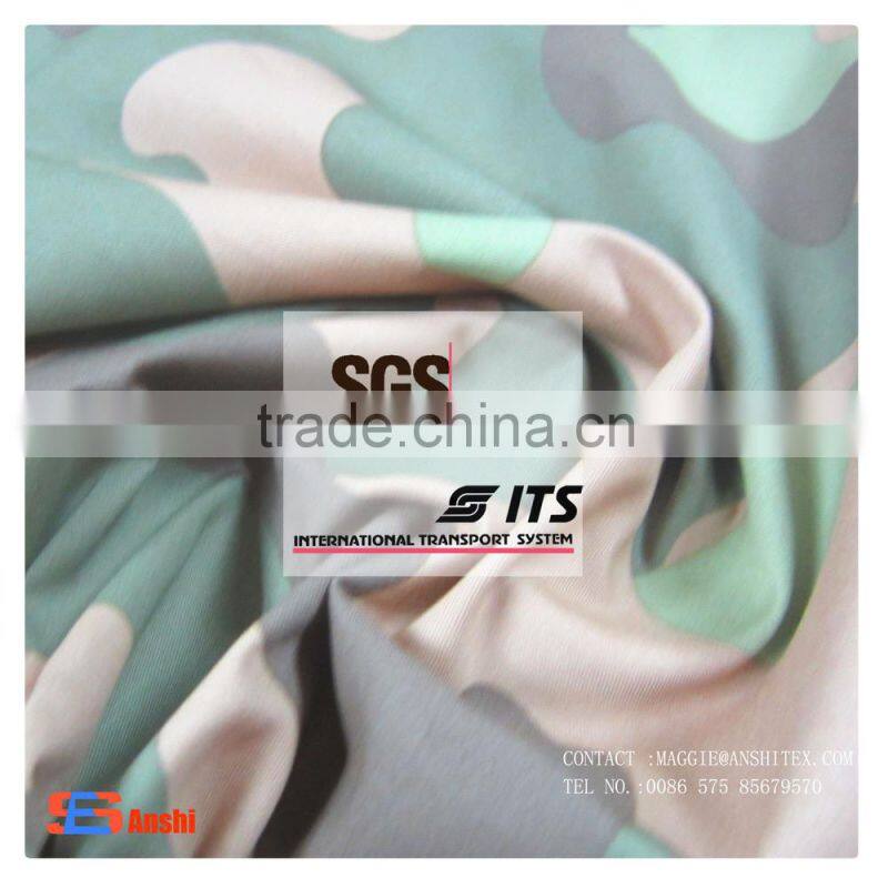 Es3230 waterproof twill cotton camouflage fabric military fabric