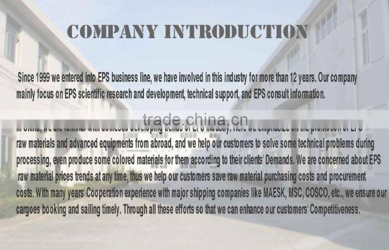 EPS raw polystyrene beads materials for styrofoam