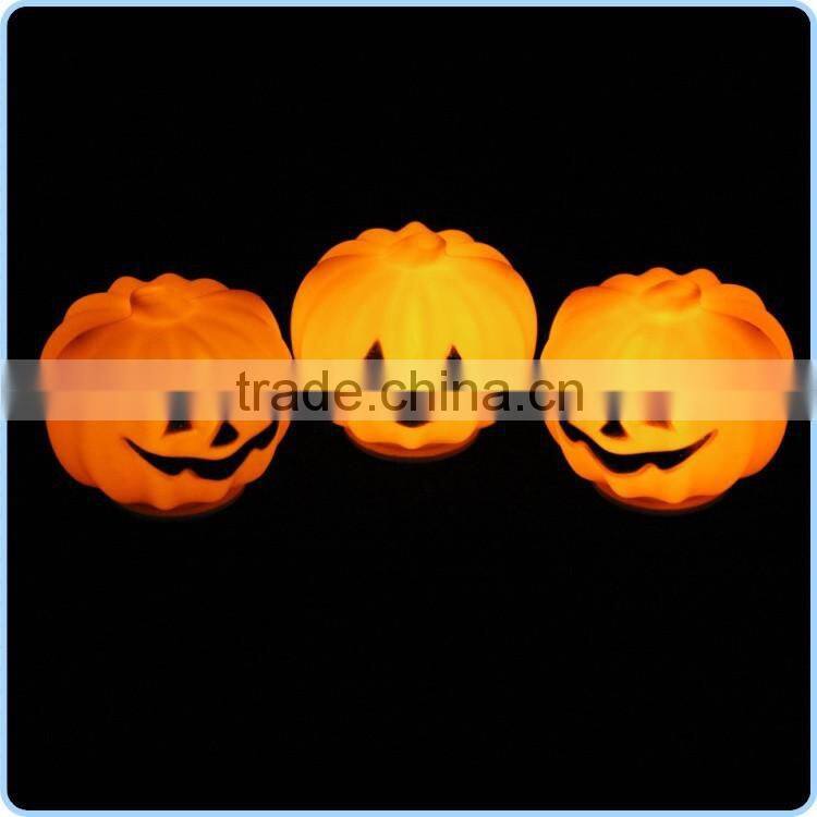 Halloween Night Light Colors Changing LED Pumpkin Light Holiday Light Lamp Novelty