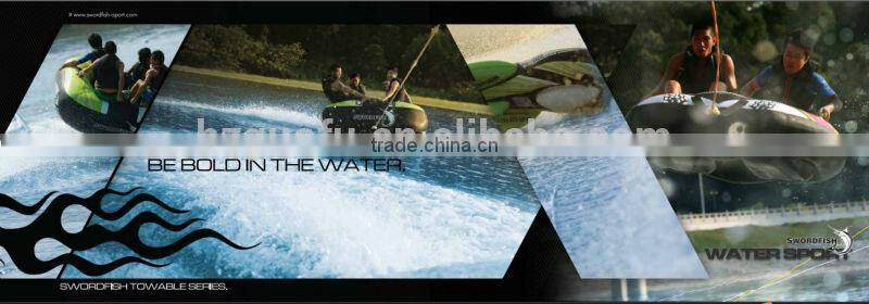 towable & inflatable PVC surfing WATER SKI TUBE CUBE