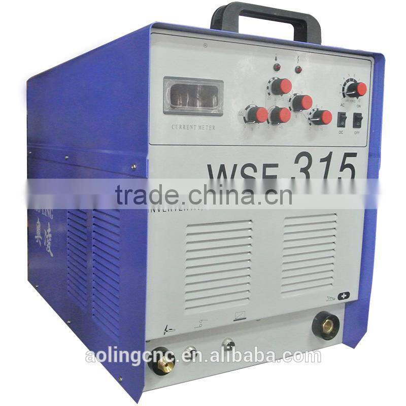 Supply Three Phase Inverter AC/DC Arc Welding Machine WSE-315 Aluminum Argon Arc Welder