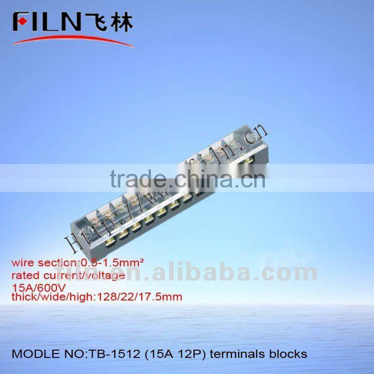 barrier terminal block TB-1506 15A 6P