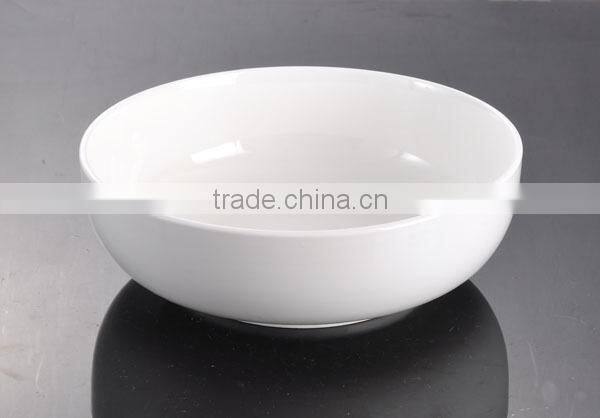 Whoesale Restaurant Hotel Home Custom Design Plain White Ceramic Rice Bowl