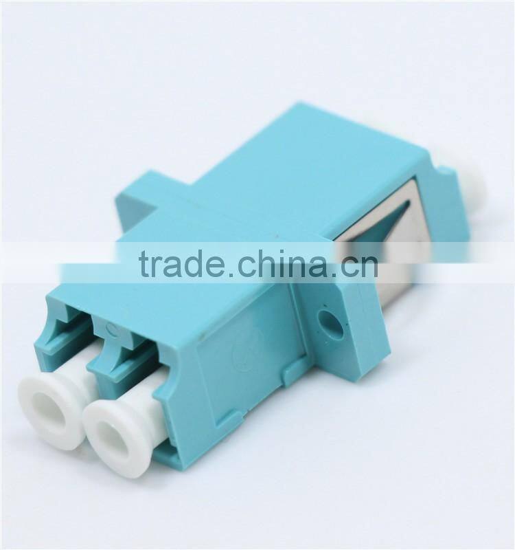 OM3 LC DX fiber optic adapter