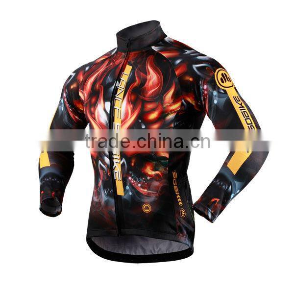 custom design black polyester sublimation cycling tights