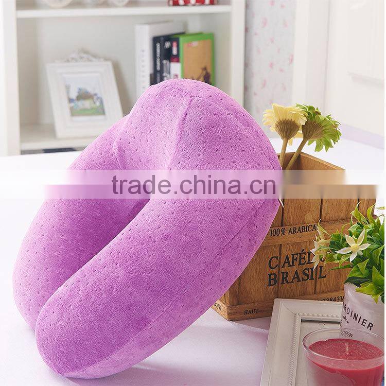 2015 Professional manufacturer new design memory foam neck roll pillow