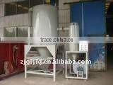 plastic flake mixer and dryer machine