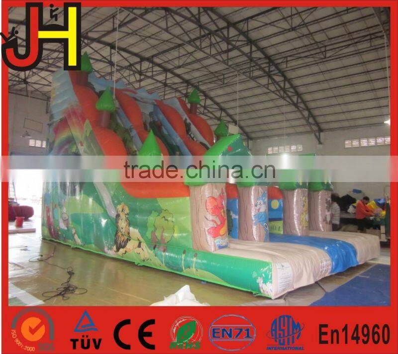 Animal world inflatable amusement, Dry inflatable slide