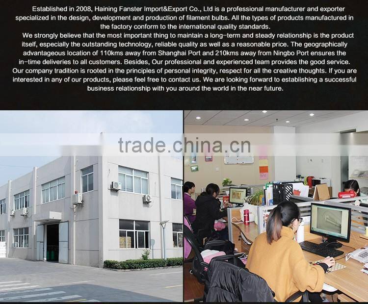 Dimmable led filament Lamp G45 decorative filament lamp 2/4/6/8W