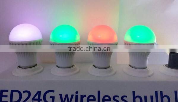 Microwave sensing device E27 5w LED indoor motion sensor light bulb