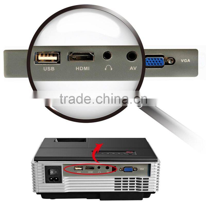 smart video 1500Lumens digital cheap lcd mini projector