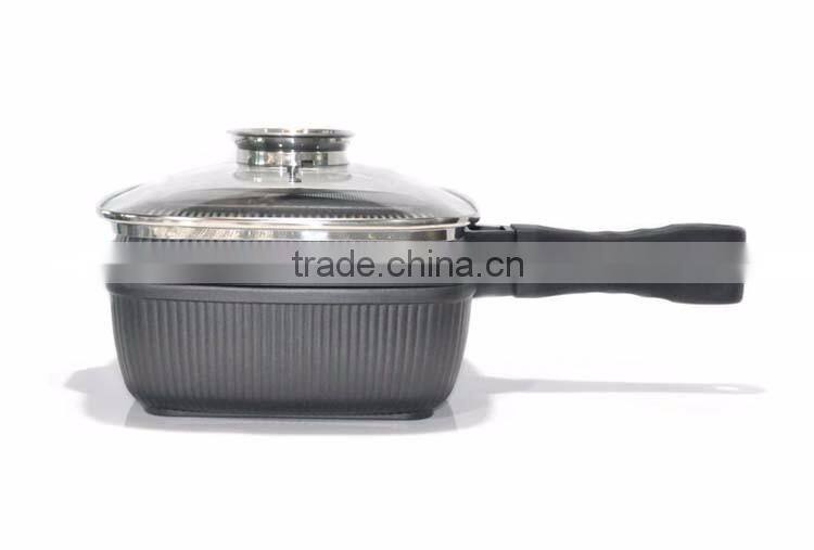 Hot Selling Multifunction Double Pot Set Non-stick Cookware Set Frying Pan