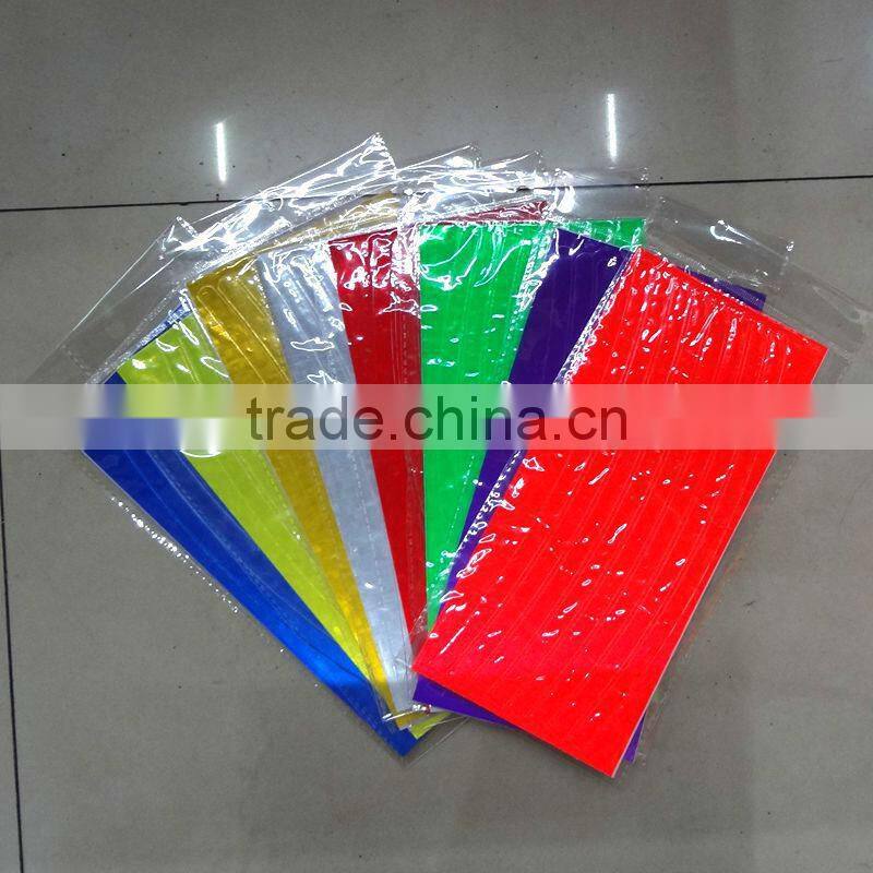 2014 new design DIY reflective bike and bicycle wheel sticker