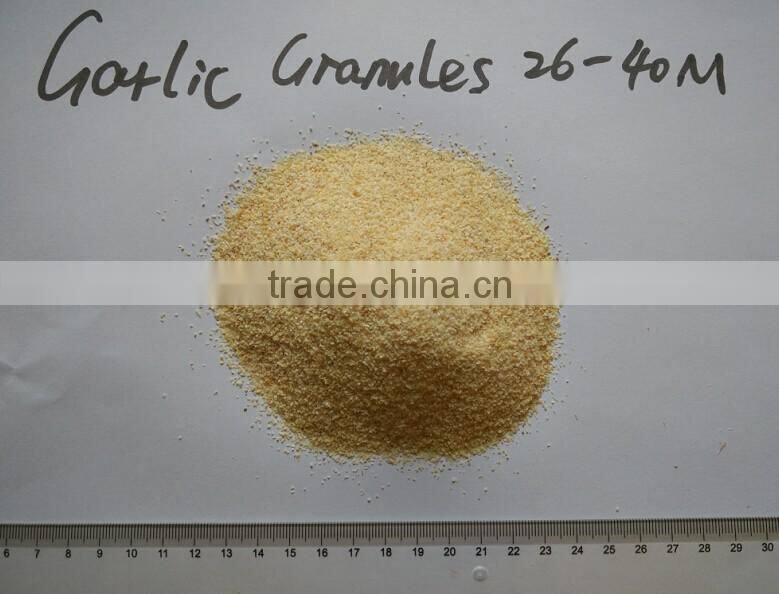 26-40mesh dehydrated garlic granules from linyi peace factory