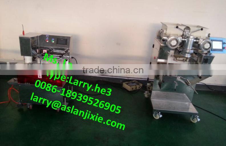 coxinha making machine/double color cake making machine/stuffed cake forming machine