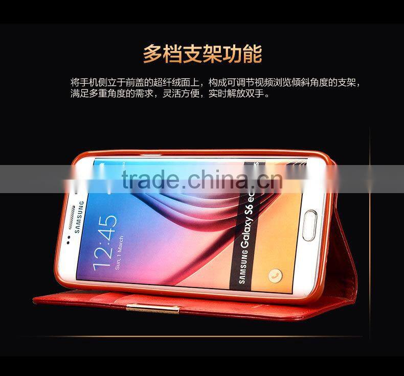 KALAIDENG Royale II series Genuine leather case magnetic cover for Samsung Galaxy S6 Edge plus