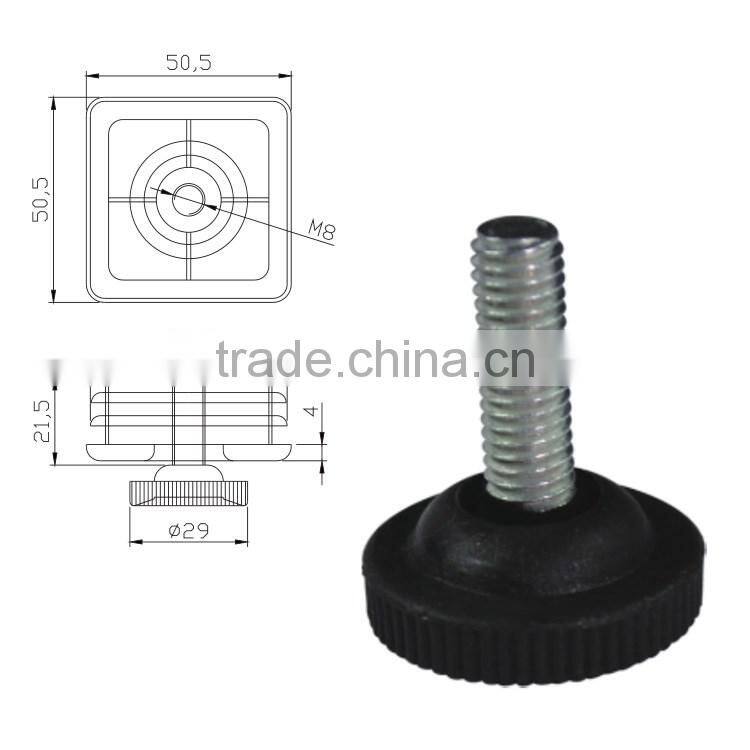 Furniture Articulated Leveling Feet with Thread